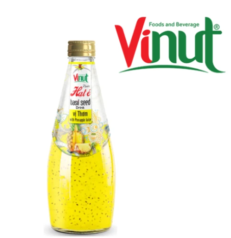 Vinut Basil Seed Drink Pineapple 290ml